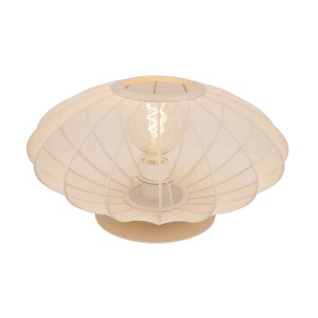 Lucide CORINA Tafellamp Beige, 1-licht