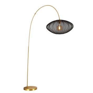 Lucide CORINA Staande lamp Messing, 1-licht