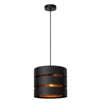 Lucide ROSAS Hanglamp Zwart, 1-licht