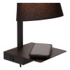 Lucide GREGORY Wandlamp Zwart, 1-licht