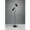 Trio verlichting Agudo Staande lamp Zwart, 2-lichts