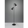 Trio verlichting Agudo Staande lamp Zwart, 2-lichts