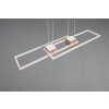 Trio verlichting ALBANY Hanglamp LED Bruin, 1-licht, Afstandsbediening