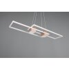 Trio verlichting ALBANY Hanglamp LED Bruin, 1-licht, Afstandsbediening