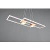 Trio verlichting ALBANY Hanglamp LED Bruin, 1-licht, Afstandsbediening