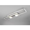 Trio verlichting ALBANY Plafondlamp LED Nikkel mat, 1-licht, Afstandsbediening