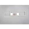 Trio verlichting ALBANY Plafondlamp LED Nikkel mat, 1-licht, Afstandsbediening