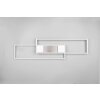 Trio verlichting ALBANY Plafondlamp LED Nikkel mat, 1-licht, Afstandsbediening