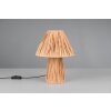 Paddenstoel look  Reality Anea Tafellamp Hout licht, 2-lichts