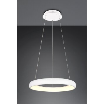 Trio verlichting Cardona Hanglamp LED Wit, 1-licht