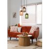 Trio verlichting Cork Hanglamp Kleurrijk, 3-lichts