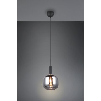 Trio verlichting Diva Hanglamp Zwart, 1-licht