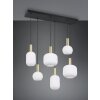 Trio verlichting Diva Hanglamp Messing, 6-lichts