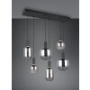 Trio verlichting Diva Hanglamp Zwart, 6-lichts