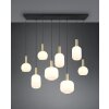 Trio verlichting Diva Hanglamp Messing, 8-lichts