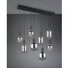 Trio verlichting Diva Hanglamp Zwart, 8-lichts