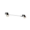 Trio verlichting Enrico Wandlamp LED Chroom, 3-lichts