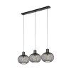 Trio verlichting GILA Hanglamp Zwart, 3-lichts