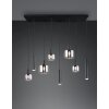 Trio verlichting Mataro Hanglamp Zwart, 8-lichts