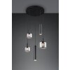 Trio verlichting Mataro Hanglamp Zwart, 5-lichts