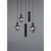 Trio verlichting Mataro Hanglamp Zwart, 5-lichts