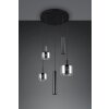 Trio verlichting Mataro Hanglamp Zwart, 5-lichts