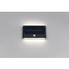 Reality Ramos Wandlamp LED Zwart, 1-licht, Bewegingsmelder