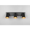 Trio verlichting Sharp Plafondspot Zwart, 3-lichts