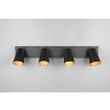 Trio verlichting Sharp Plafondspot Zwart, 4-lichts