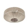 Trio verlichting SVEA Plafondlamp Beige, 1-licht