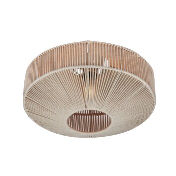 Trio verlichting SVEA Plafondlamp Beige, 1-licht