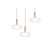 Trio verlichting Celeste Hanglamp LED Bruin, 1-licht