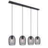 Globo DOPS Hanger Zwart, 4-lichts