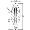 Osram E14 2.8 Watt warm wit dimbaar 250 Lumen