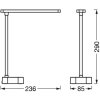 Ledvance PANAN Wand- en plafondlamp LED Wit, 1-licht