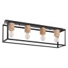 Ledvance DECOR Wand- en plafondlamp Zwart, 4-lichts