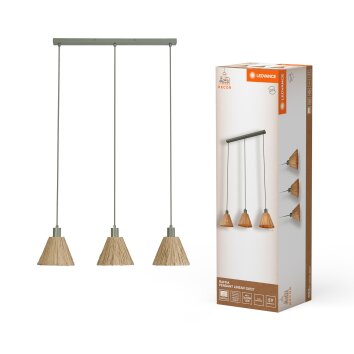 Ledvance DECOR Wand- en plafondlamp Zwart, 3-lichts