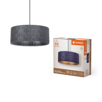 Ledvance DECOR Wand- en plafondlamp Grijs, 3-lichts