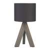 Searchlight Wood Tripod Tafellamp Hout licht, 1-licht