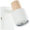 Briljante lampen Pini Wandspot Wit, 1-licht