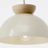 Briljante lampen Nalam Hanglamp Beige, 5-lichts