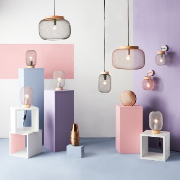 Briljante lampen Giada Hanglamp Grijs, 1-licht