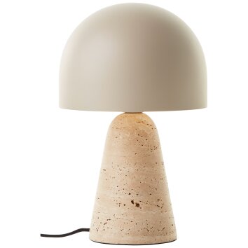 Paddestoel lamp  Briljante lampen Nalam Tafellamp Beige, 1-licht