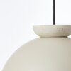 Briljante lampen Nalam Hanglamp Beige, 1-licht