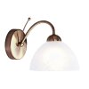 Searchlight MILANESE Muurlamp Messing, 1-licht