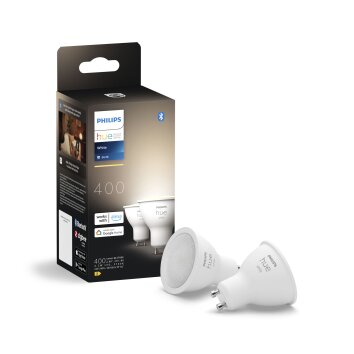 Philips Hue White LED GU10 5,2 Watt 2700 Kelvin 400 Lumen