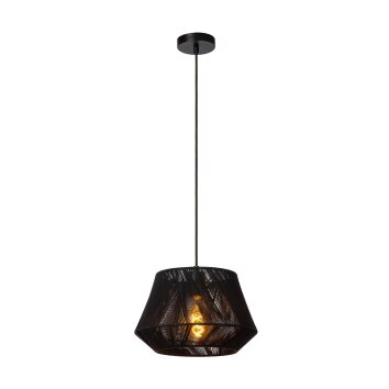 Lucide JESSICA Hanglamp Zwart, 1-licht