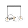 Lucide CIRCLE Hanglamp Zwart, 3-lichts