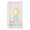 Lucide CLAIRE Wandlamp voor buiten Wit, 1-licht