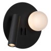 Lucide MATIZ Wandlamp LED Zwart, 1-licht